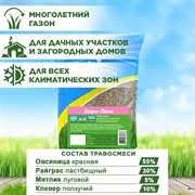 Травосмесь Евро-Лень 1кг - фото 69295