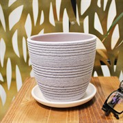 Горшок Халва 0,75л сиреневый крокус №1 - фото 69341