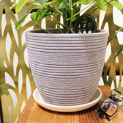 Горшок Халва 2,3л сиреневый крокус №3 - фото 69345