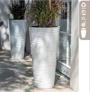 Кашпо Оазис 63л белый - фото 69386