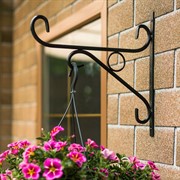 Кронштейн настенный для подвесного кашпо длина 40см металл 52-002 - фото 69433 Кронштейн настенный для подвесного кашпо длина 40см металл 52-002 - фото 69433