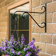 Кронштейн настенный для подвесного кашпо длина 40см металл 52-002 - фото 69434 Кронштейн настенный для подвесного кашпо длина 40см металл 52-002 - фото 69434