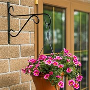 Кронштейн настенный для подвесного кашпо длина 40см металл 52-002 - фото 69435 Кронштейн настенный для подвесного кашпо длина 40см металл 52-002 - фото 69435