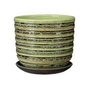 Горшок Кукушка 2,9л зелёный бук №3 - фото 69543