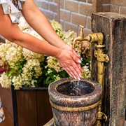 Кран для умывальника дачного 1/2 водоразборный латунь - фото 69569