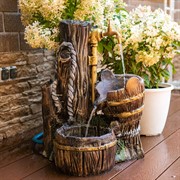 Кран для умывальника дачного 1/2 водоразборный латунь - фото 69571