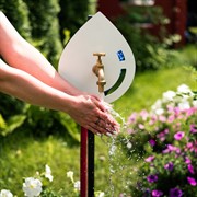 Кран для умывальника дачного 1/2 водоразборный латунь - фото 69577