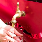 Кран для умывальника дачного 1/2 водоразборный латунь - фото 69586