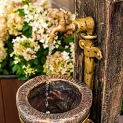 Кран для умывальника дачного 1/2 водоразборный латунь - фото 69589