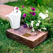 Поддон для умывальника под дерево вишня стеклопластик U09078-Cherry - фото 69610