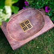 Поддон для умывальника под дерево вишня стеклопластик U09078-Cherry - фото 69611