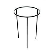 Опора металлическая для садовых растений Тренога чёрная 58-907B - фото 69625