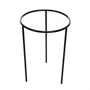 Опора металлическая для садовых растений Тренога чёрная 58-907B - фото 69626