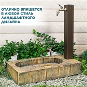 Поддон для садовой колонки стеклопластик U09219 - фото 69642