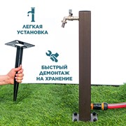 Крепление для садовой колонки свая забивная 55-202B - фото 69661