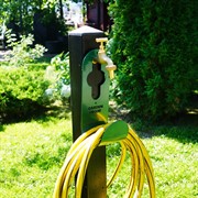 Кронштейн для хранения шланга садового металлический 802-032Gr - фото 69729