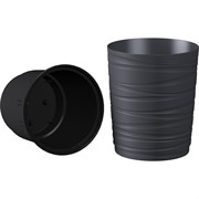 Кашпо Модерн Медиум 15л антрацит - фото 69758