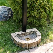 Поддон под дерево для садовой колонки цвет вишня U09091-Cherry - фото 69894