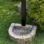 Поддон под дерево для садовой колонки цвет вишня U09091-Cherry - фото 69895