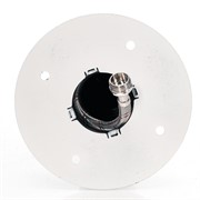 Колонка садовая металл белая высота 62см 55-118W - фото 69903