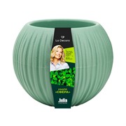 Кашпо Сфера мини 0,3л нефрит - фото 69908