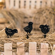 Штекер декоративный Цыплёнок металлический 801-125B - фото 69995