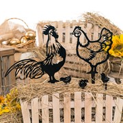 Штекер декоративный Цыплёнок металлический 801-125B - фото 69996