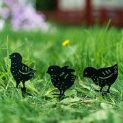 Штекер декоративный Цыплёнок металлический 801-125B - фото 69997