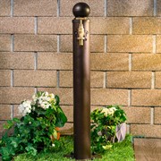 Колонка садовая трубка круглая высота 68см 55-120Br - фото 70059