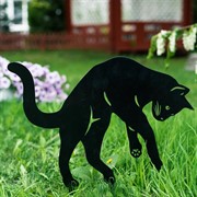 Фигуры декоративные для сада из металла Кошки 3шт 100-004К (801-164+801-165+801-166) - фото 70096