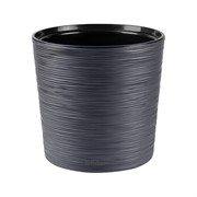 Кашпо La Decoro 7,5л антрацит - фото 70126