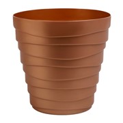 Кашпо Бархан 0,9л золотой песок - фото 70141