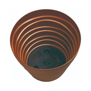 Кашпо Бархан 0,9л золотой песок - фото 70143