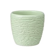 Горшок Гнездо 0,2л зелёный крокус мини - фото 70236