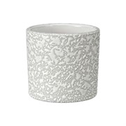 Кашпо Маджента 0,15л белый тубус мини - фото 70270