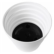 Кашпо Бархан 0,9л белый - фото 70284