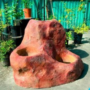 Крышка люка с тремя кашпо стеклопластик ширина 80 см F07091 - фото 70325