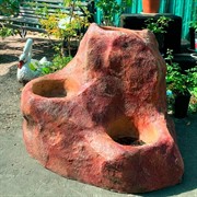 Крышка люка с тремя кашпо стеклопластик ширина 80 см F07091 - фото 70326