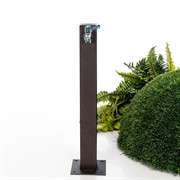 Колонка садовая квадрат высота 53см металл 55-124Br - фото 70372
