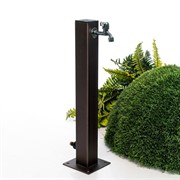 Колонка садовая квадрат высота 53см металл 55-124Br - фото 70373
