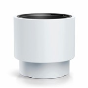 Кашпо ГЕОС 20/40л d39,5см h37см белый - фото 70402