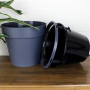 Горшок Протея 9л антрацит - фото 70447