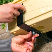 Кронштейны для балконных ящиков 2шт металл 203-026B - фото 70452