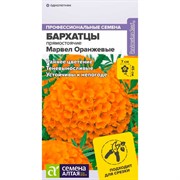 Бархатцы Марвел оранжевые 5шт - фото 70614