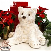 Фигура зимняя Медвежонок Умка высота 44см U08182 - фото 7062
