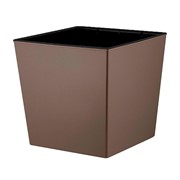 Горшок Лондон CUBE 17,7см 4,2л французский платан с дренажной вставкой - фото 70677