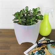 Горшок Де Коста 2,25л 16х16 прозрачный с вкладкой - фото 70712