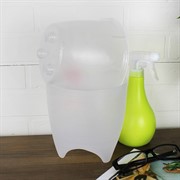 Горшок Де Коста 2,25л 16х16 прозрачный с вкладкой - фото 70713