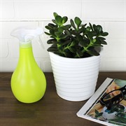 Горшок Эйс 1,65л белый с вкладышем - фото 70715