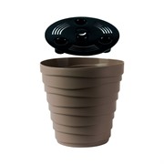 Кашпо Бархан 1,4л фраппе - фото 70719